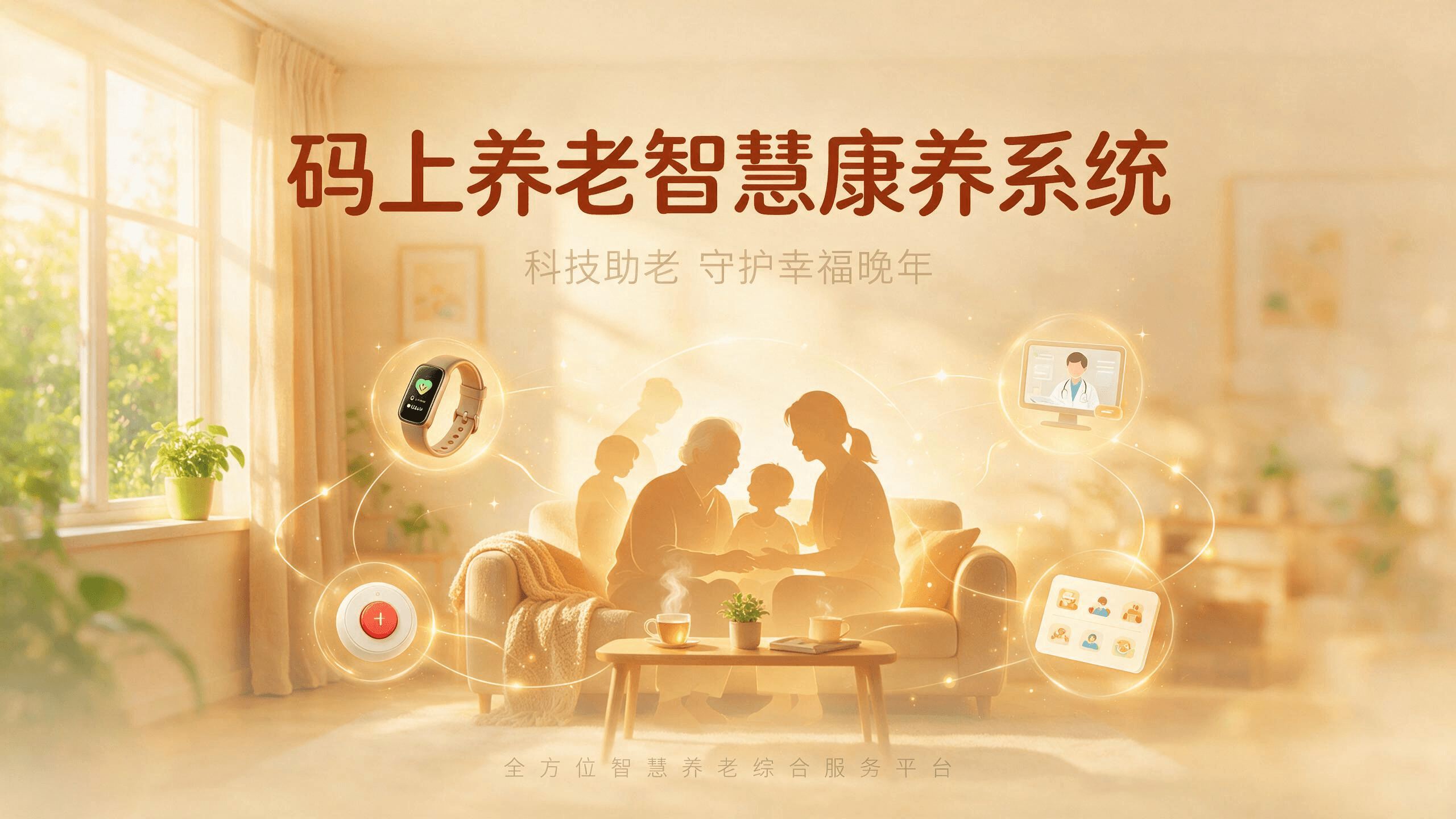 码上养老智慧康养系统