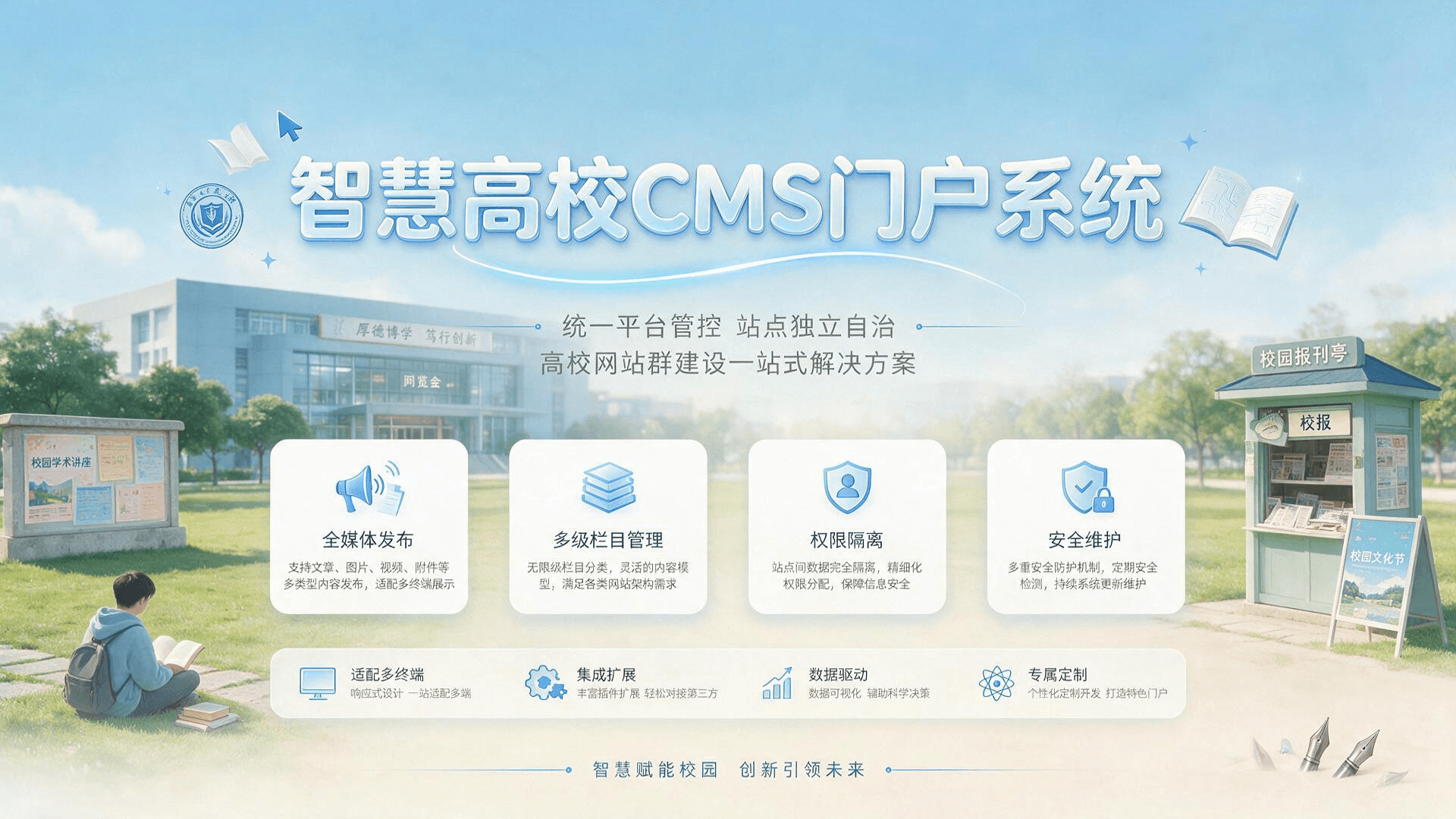 智慧高校CMS门户系统